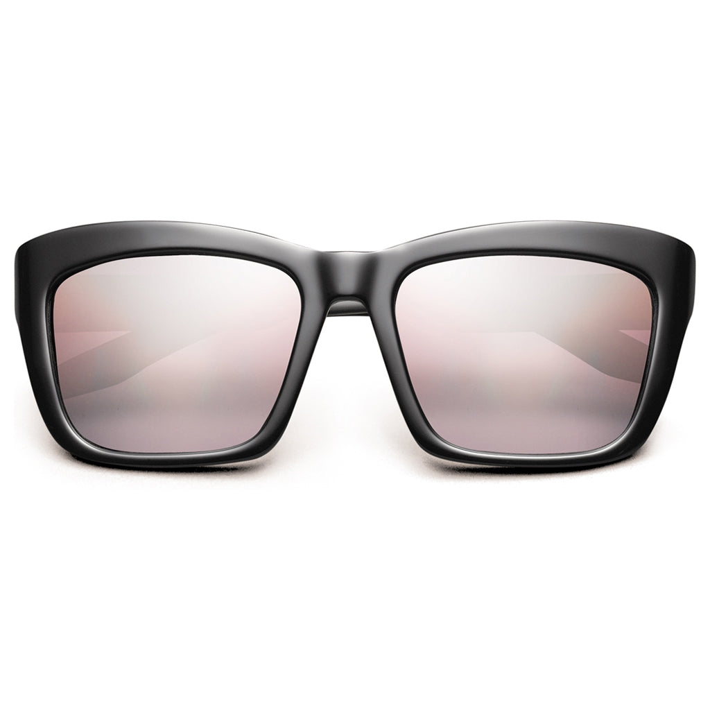 IVI Sunglasses Bonnie Polished Black | Rose Gradient Lens