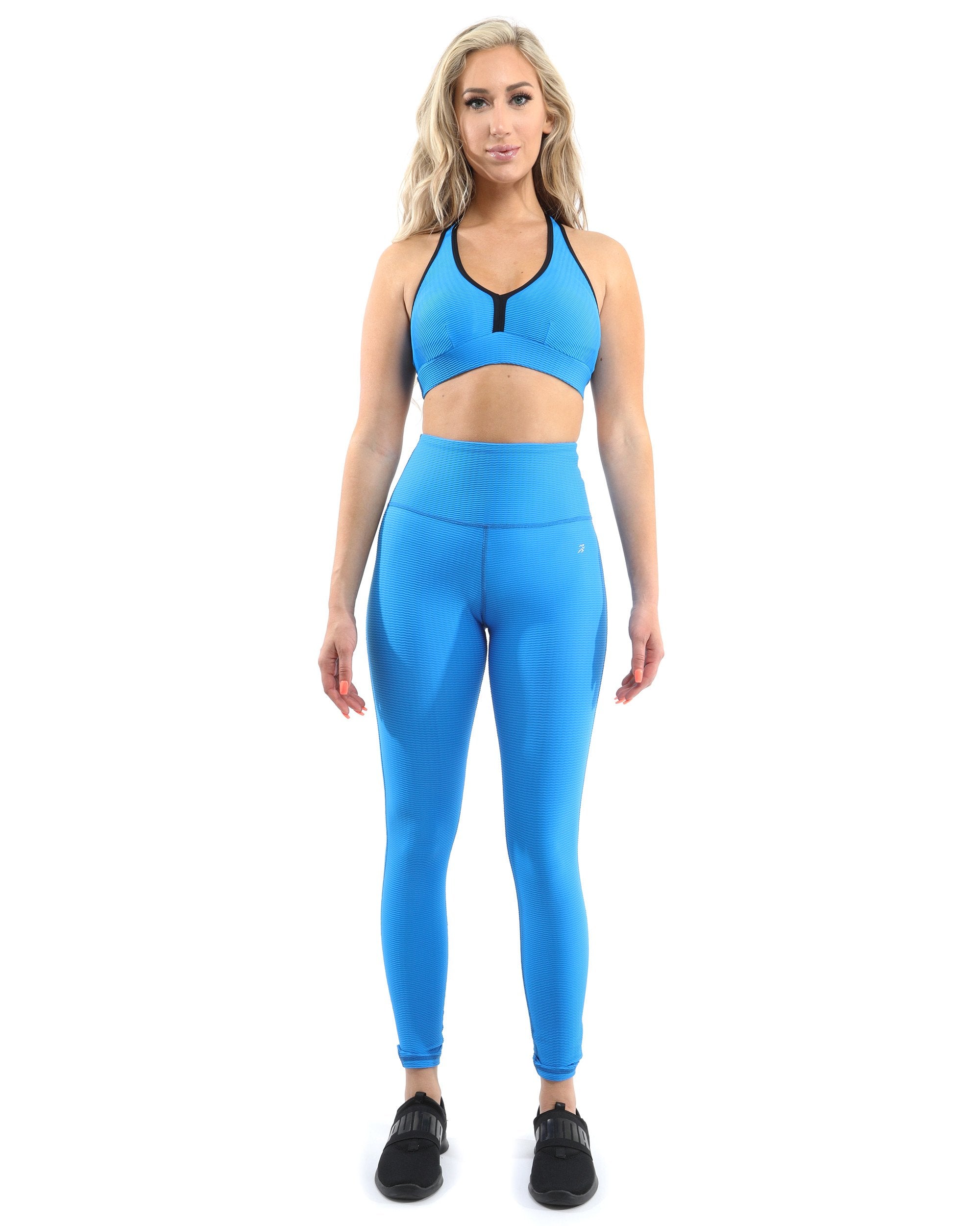 Positano Activewear Sports Bra | Aqua