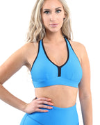 Positano Activewear Sports Bra | Aqua
