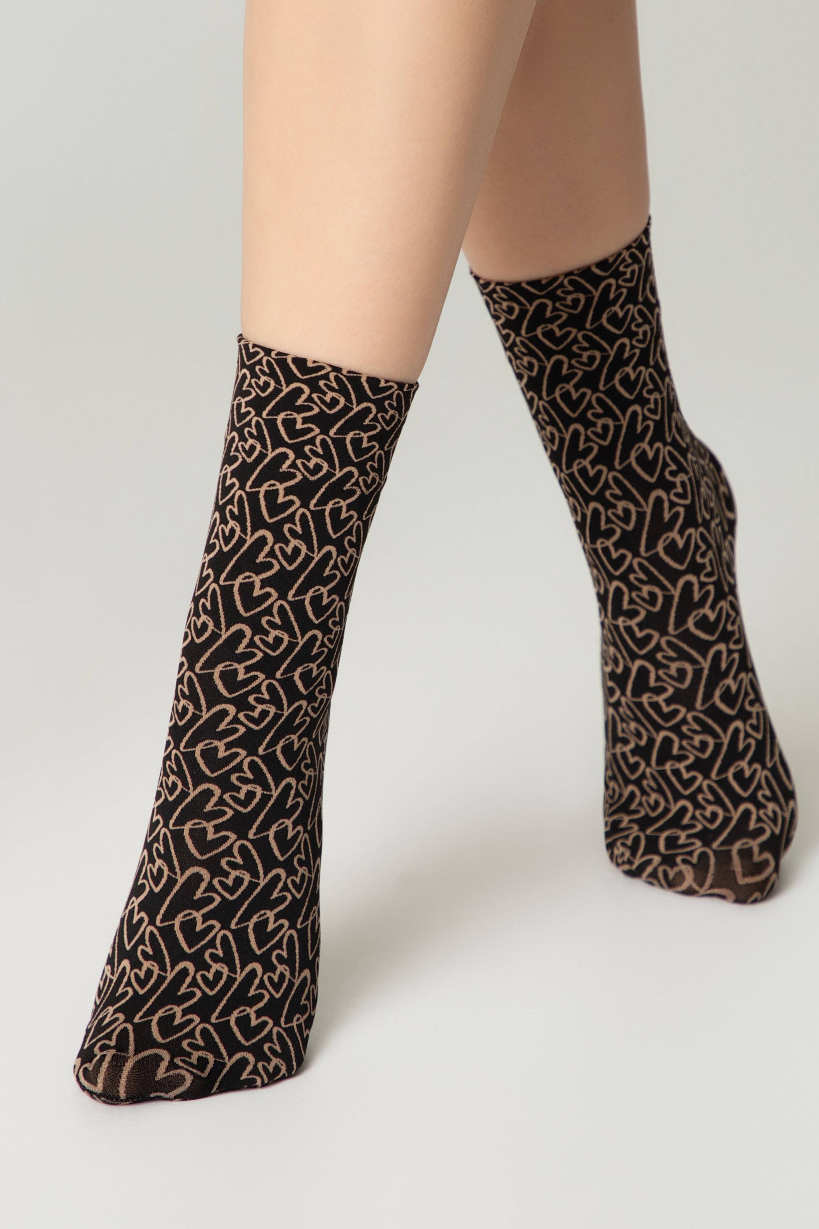 Dense Socks Conte Fantasy 'Love' Designs