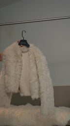 Fireladyfur Tuscan Sheepskin Coat ‘Morning Mist Fairy’