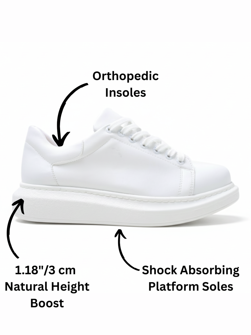 Women's Pluto Sneakers | Pure White