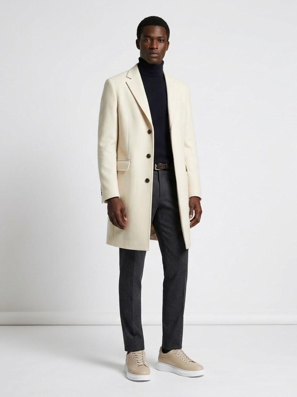 Men's Pluto Sneakers | Cream