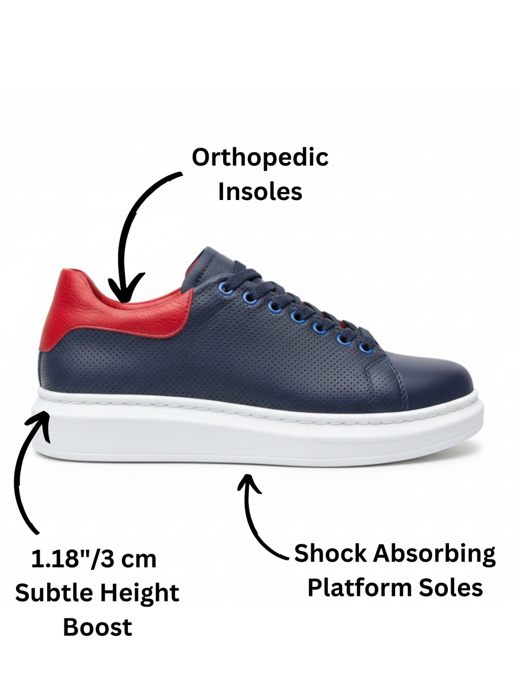 Men's Pluto Sneakers | Azure