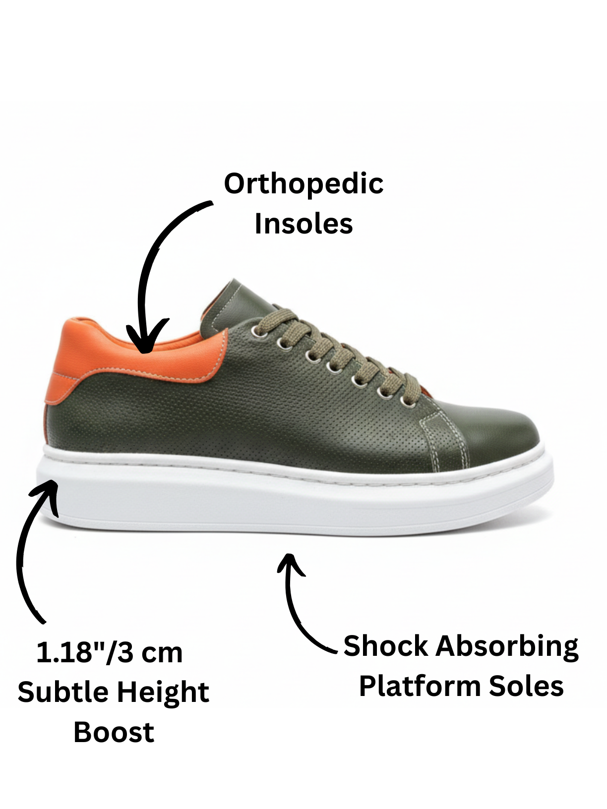 Men's Pluto Sneakers | Olive