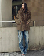 Firelady Fur Women's Detachable Toscana Shearling-Lined Parka Jacket "The Wizard of Oz"