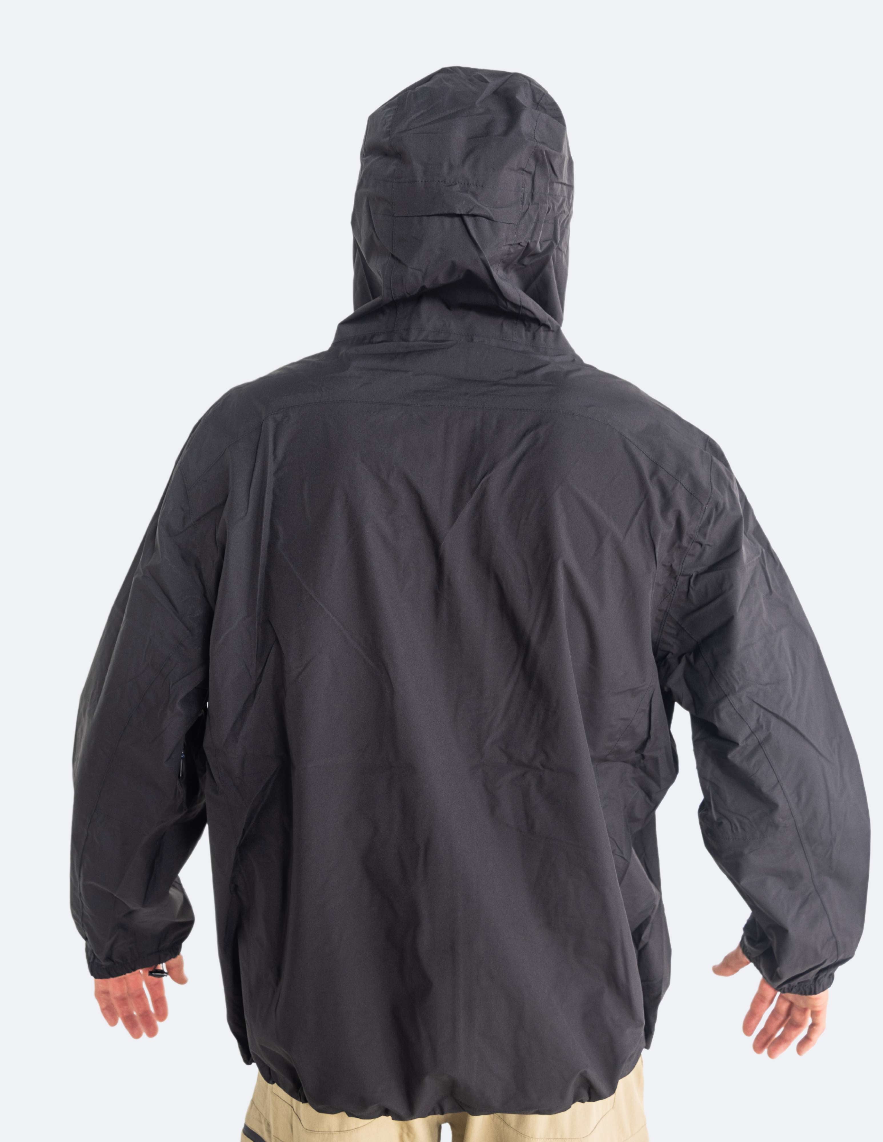 Dry Pocket Black Fin Waterproof Rain Jacket