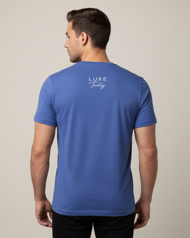 Luxe Teddy Minimal Logo Tee | 1024