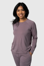 Women's The Ease Pullover | Lilac