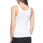 Seamless Shaping Tank Top | White