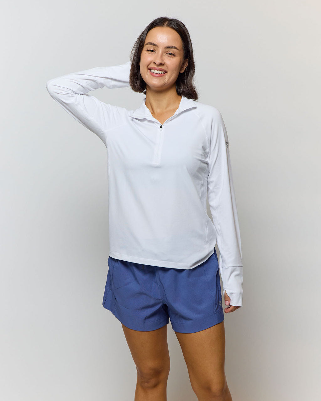 Foudy Mid-Weight Long Sleeve ½ Zip Top