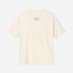 Luxe Teddy Oversized Vintage Green 'LUXE' Boxy Tee | 1021