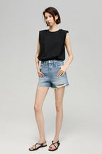 Sun-Kissed Vintage Cut Off Shorts | HJ115