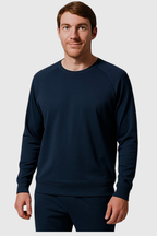 Men's The Ease Pullover | Navy