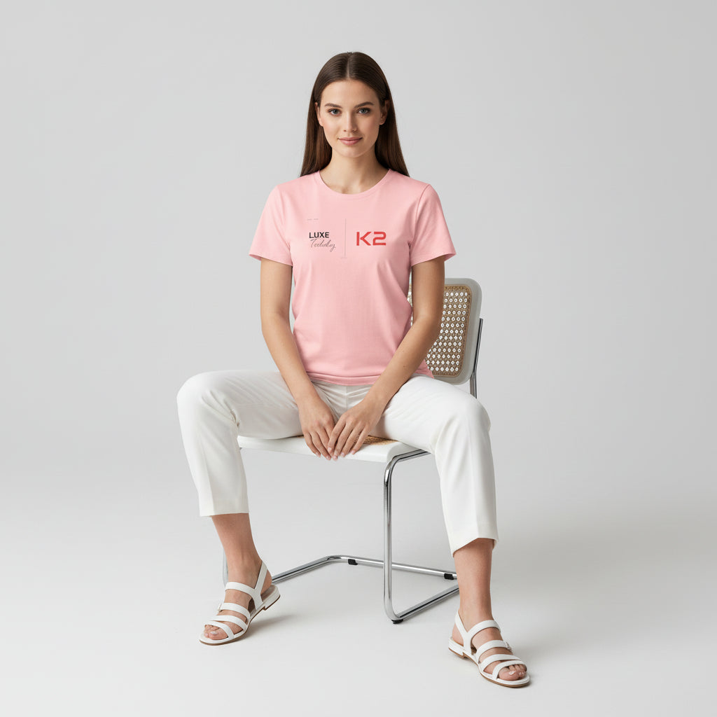 Luxe Teddy K2 Lightweight Cotton T-Shirt
