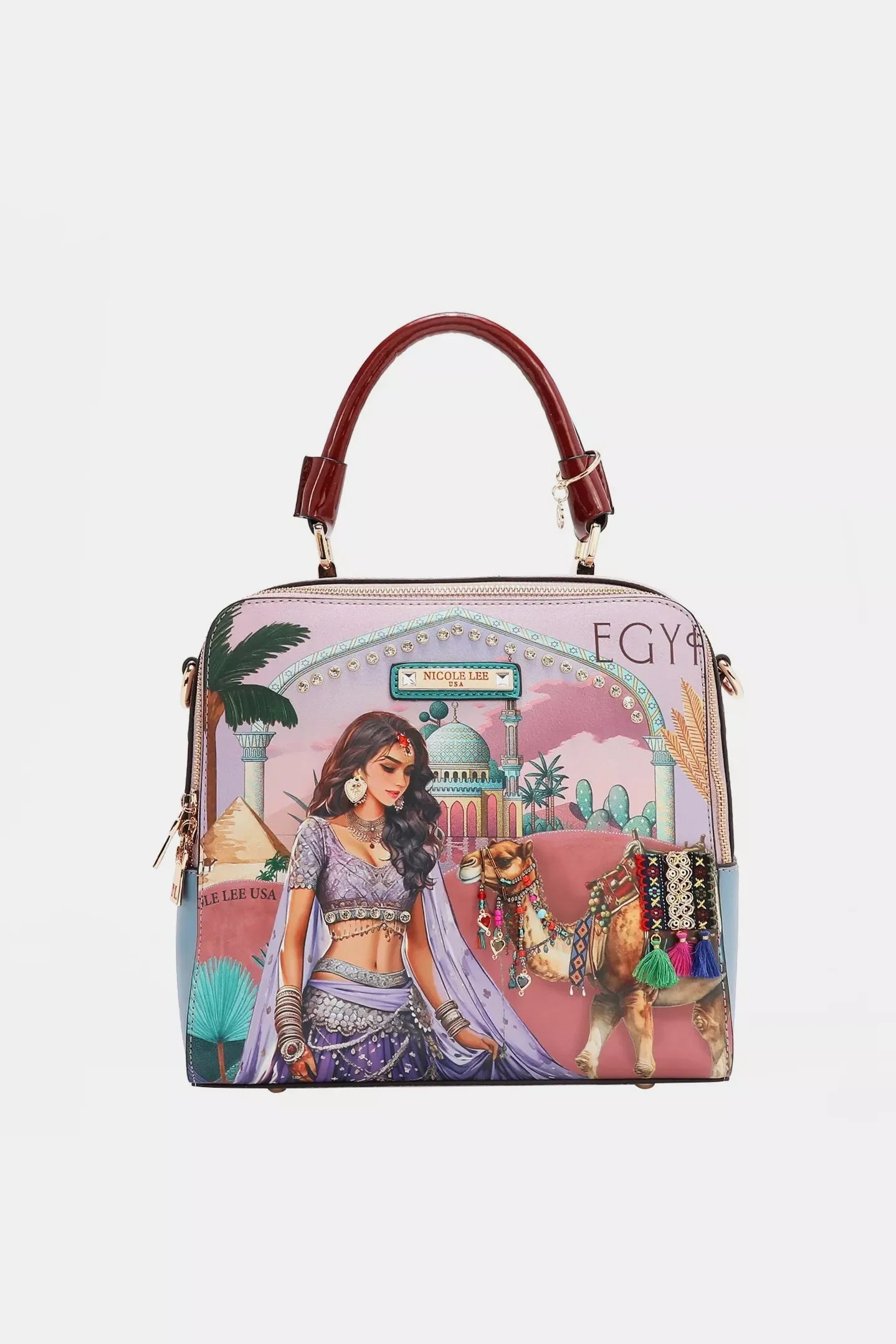 Nicole Lee USA Queen Cleopatra Handbag