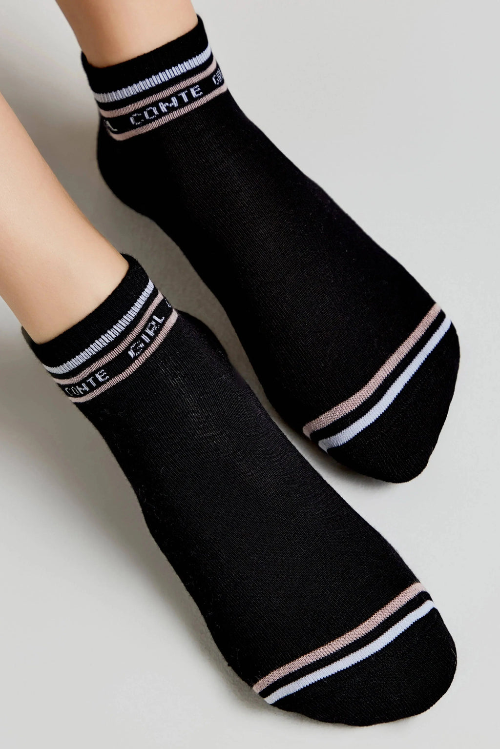 Cotton Ankle Socks Conte Active 572 | Terry Foot