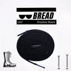 Shadow Black Shoelaces