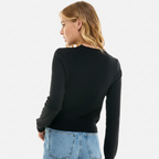Embellished Sweater in Black
