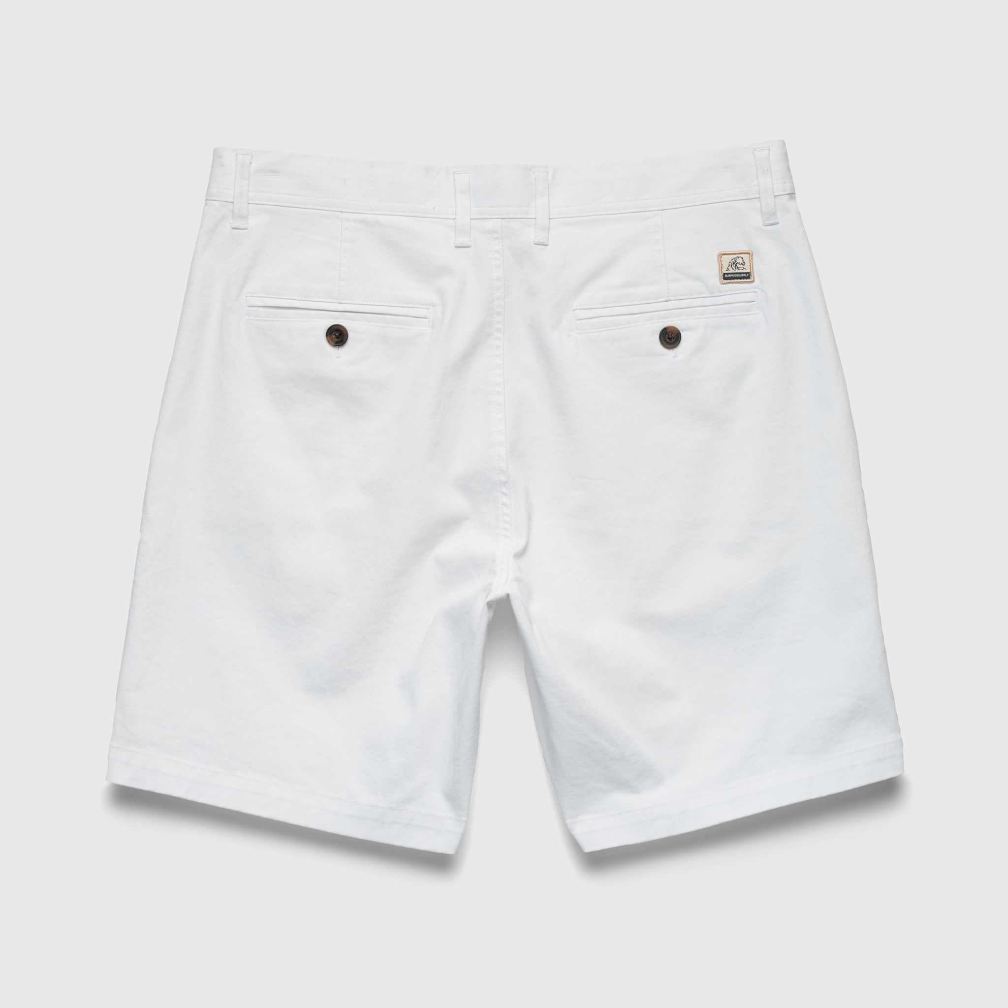 Andrew 7.5" Stretch Twill Short | Brilliant White