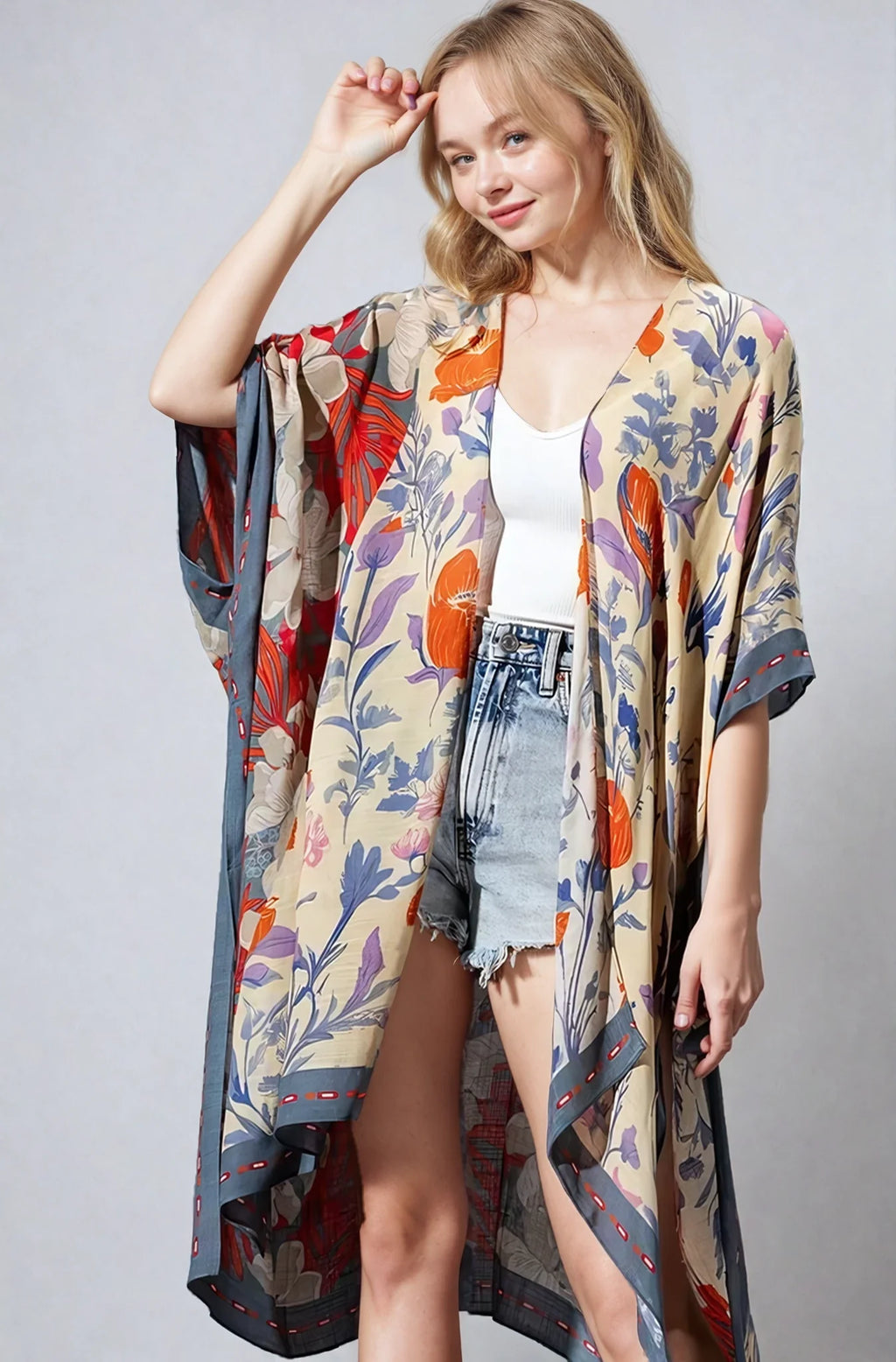 Wildflower Harmony Kimono
