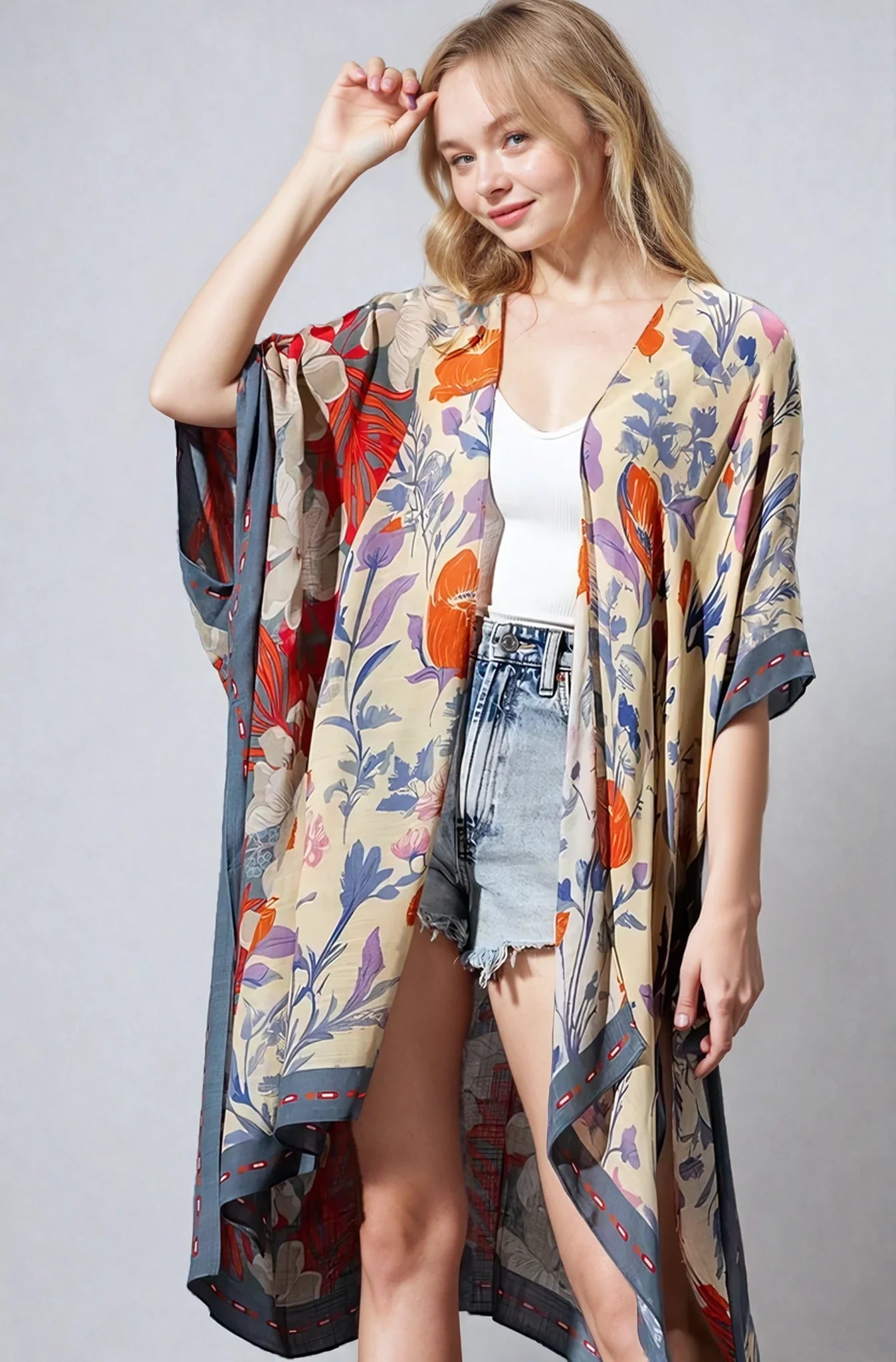 Wildflower Harmony Kimono