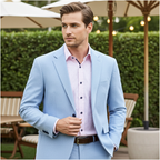 George Button-Up Shirt with Contrast Details Pink | Regular Fit