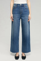 The Cityer Crop Wide Jeans | HJ009