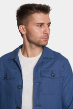 Slim Safari Coat | Ocean