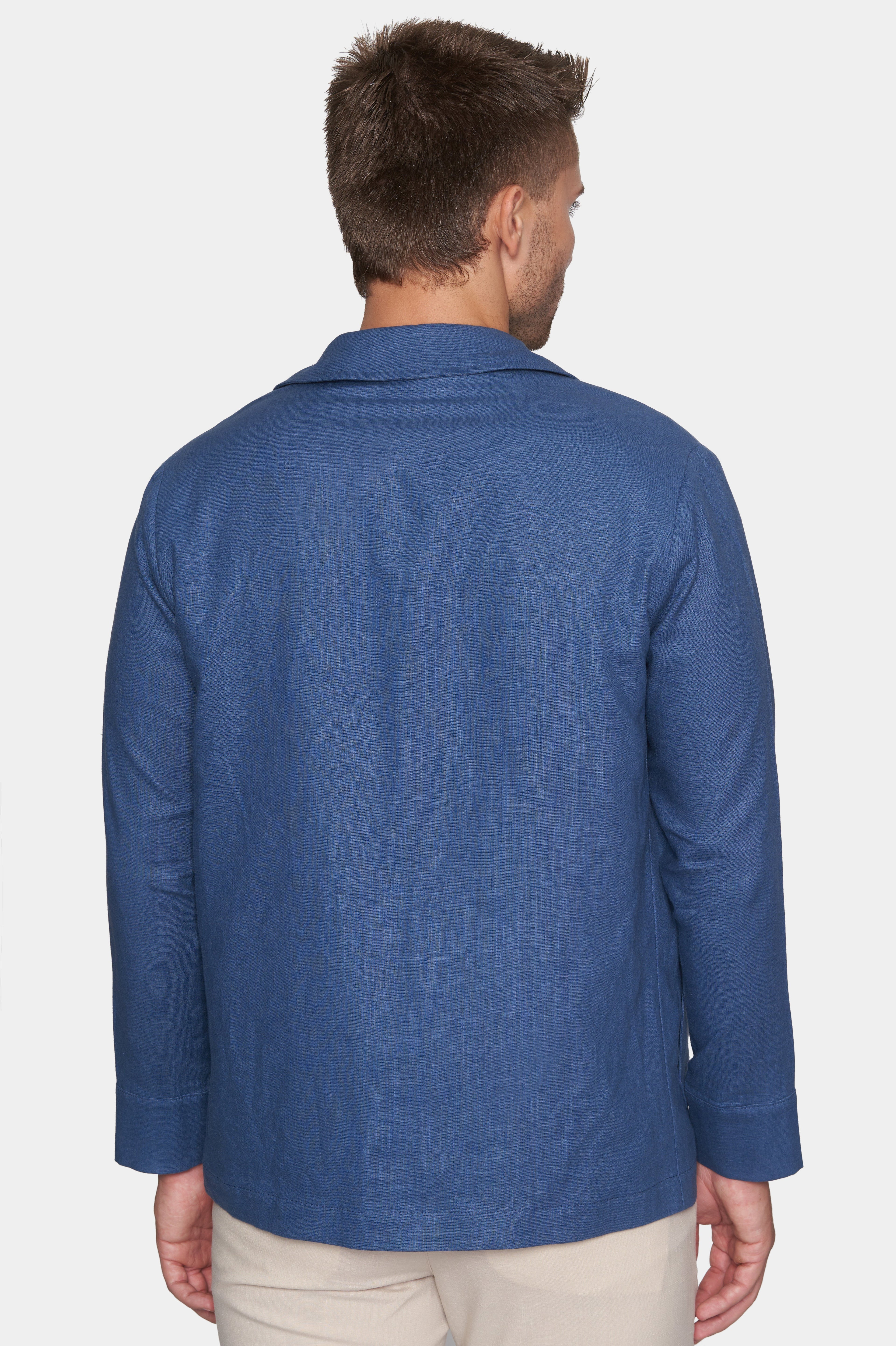 Slim Safari Coat | Ocean