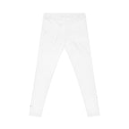 Everyday Active Leggings with Side Logo Script | White