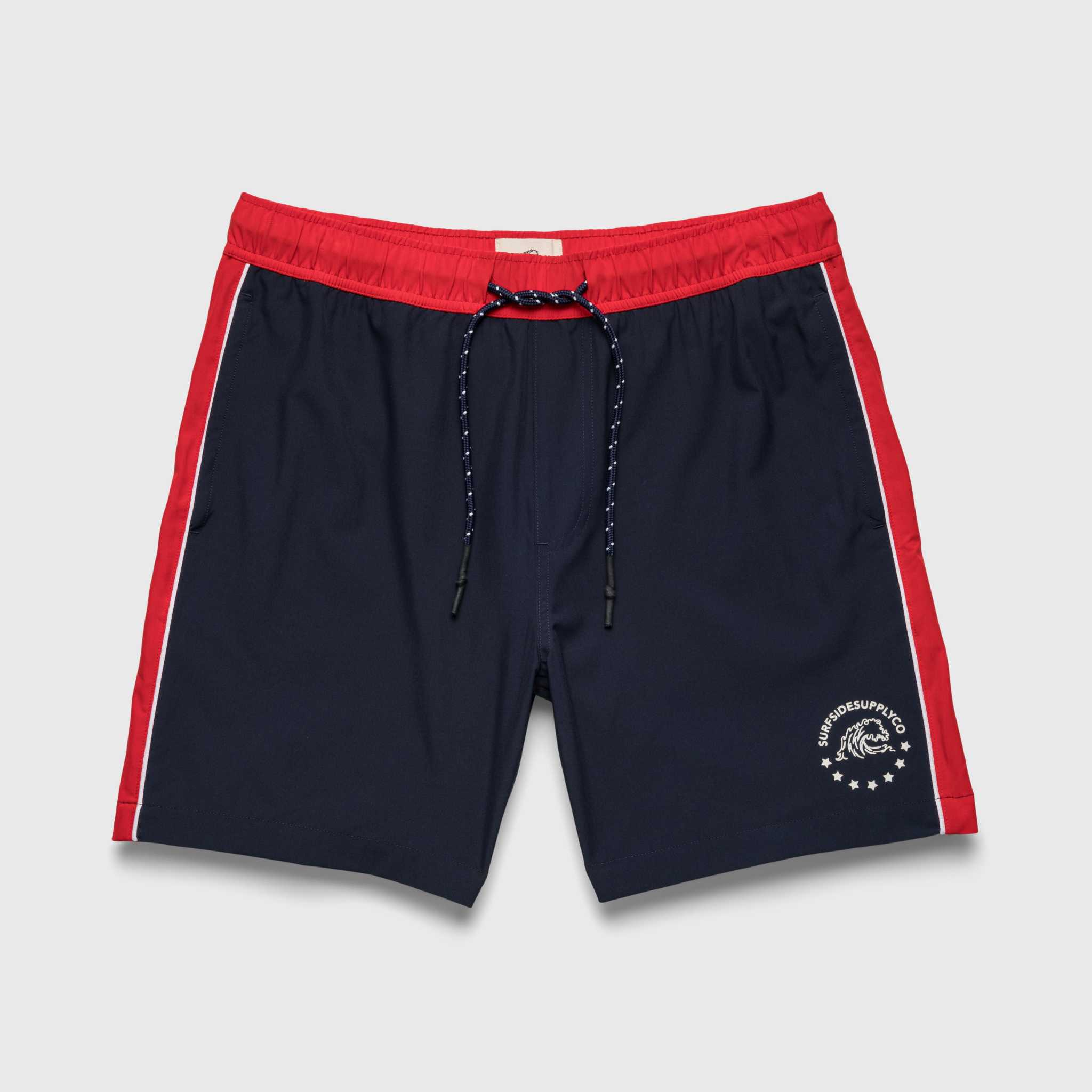 Jimmy 6.5" Patriot Volley Swim Shorts | Navy Blazer