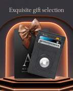 Slim Card Holder with Air Tag Holder