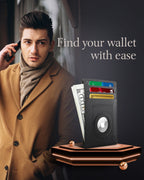 Slim Card Holder with Air Tag Holder