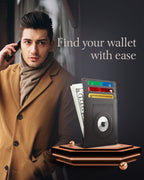 Slim Card Holder with Air Tag Holder