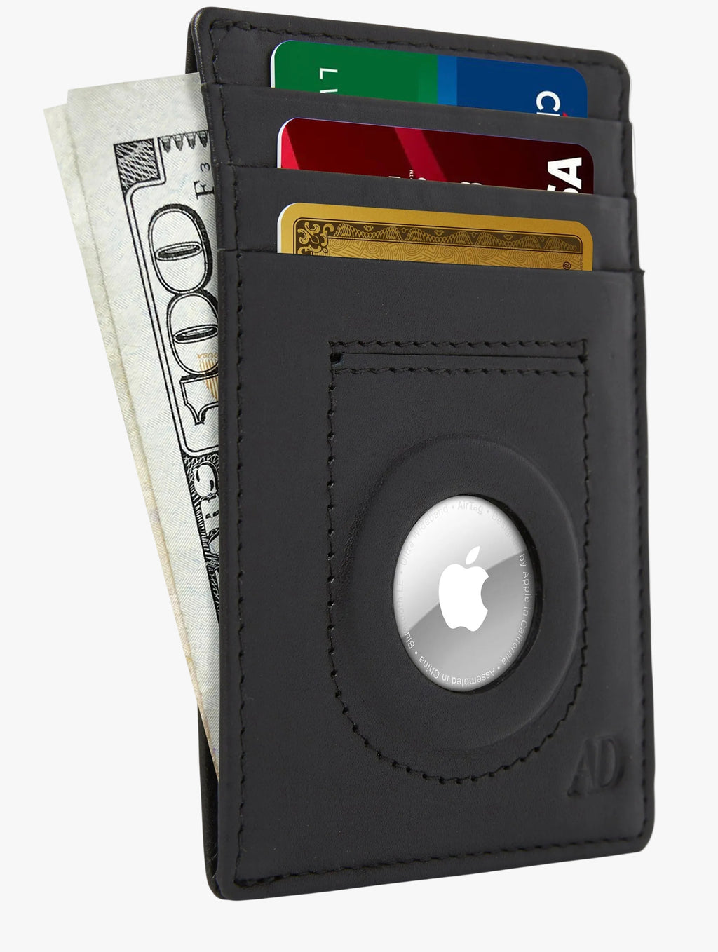 Slim Card Holder with Air Tag Holder