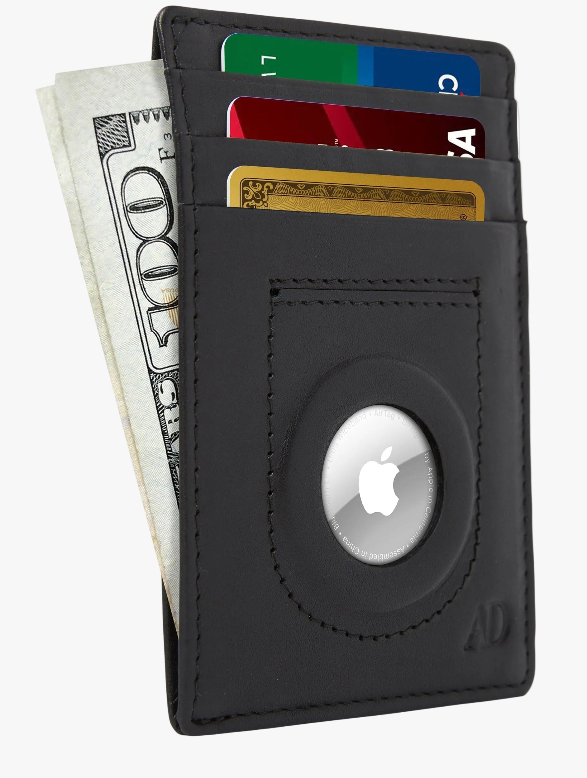 Slim Card Holder with Air Tag Holder