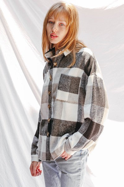 Plaid Flannel Button Down