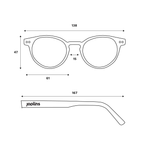 Ganges Unisex Wood and Bio Acetate Sunglasses