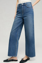 The Cityer Crop Wide Jeans | HJ009