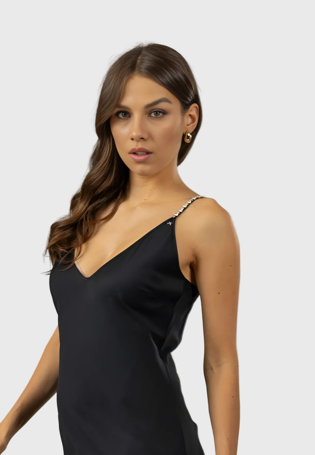 Sanremo Slip Dress | Swarovski Edition