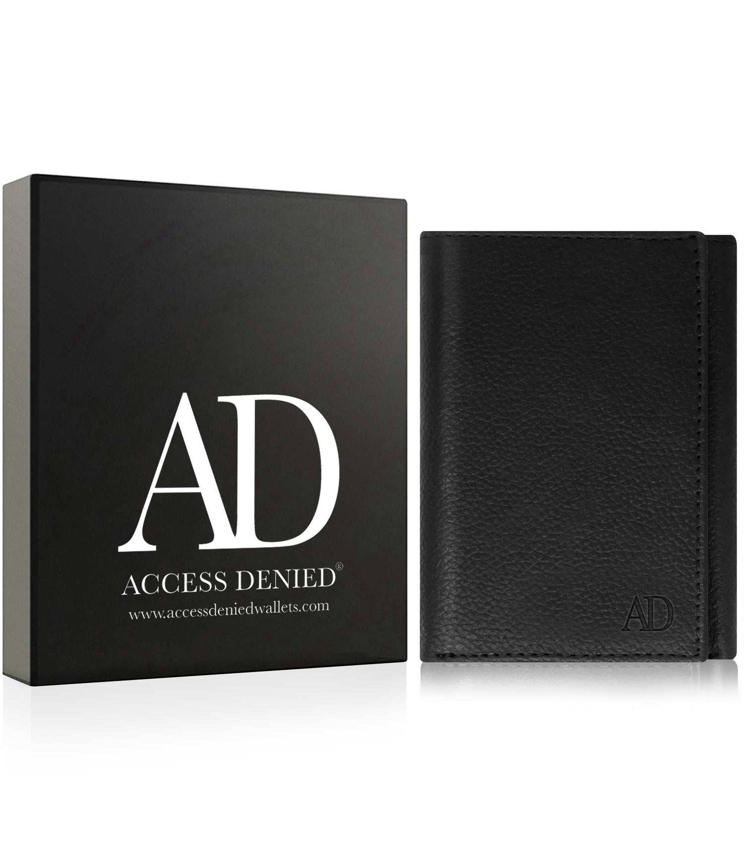Trifold Wallet with Flip-Up ID