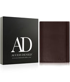 Trifold Wallet with Flip-Up ID