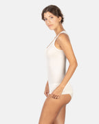 EGi Luxury Merino Wool Silk Wide Strap Tank Top