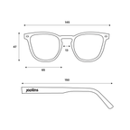 Lark Unisex Wooden Sunglasses