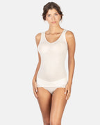 EGi Luxury Wool Silk V-Neck Tank Top