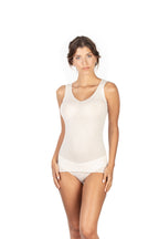 EGi Luxury Wool Silk V-Neck Tank Top