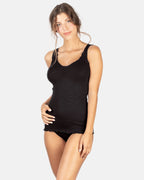 EGi Luxury Wool Silk V-Neck Tank Top