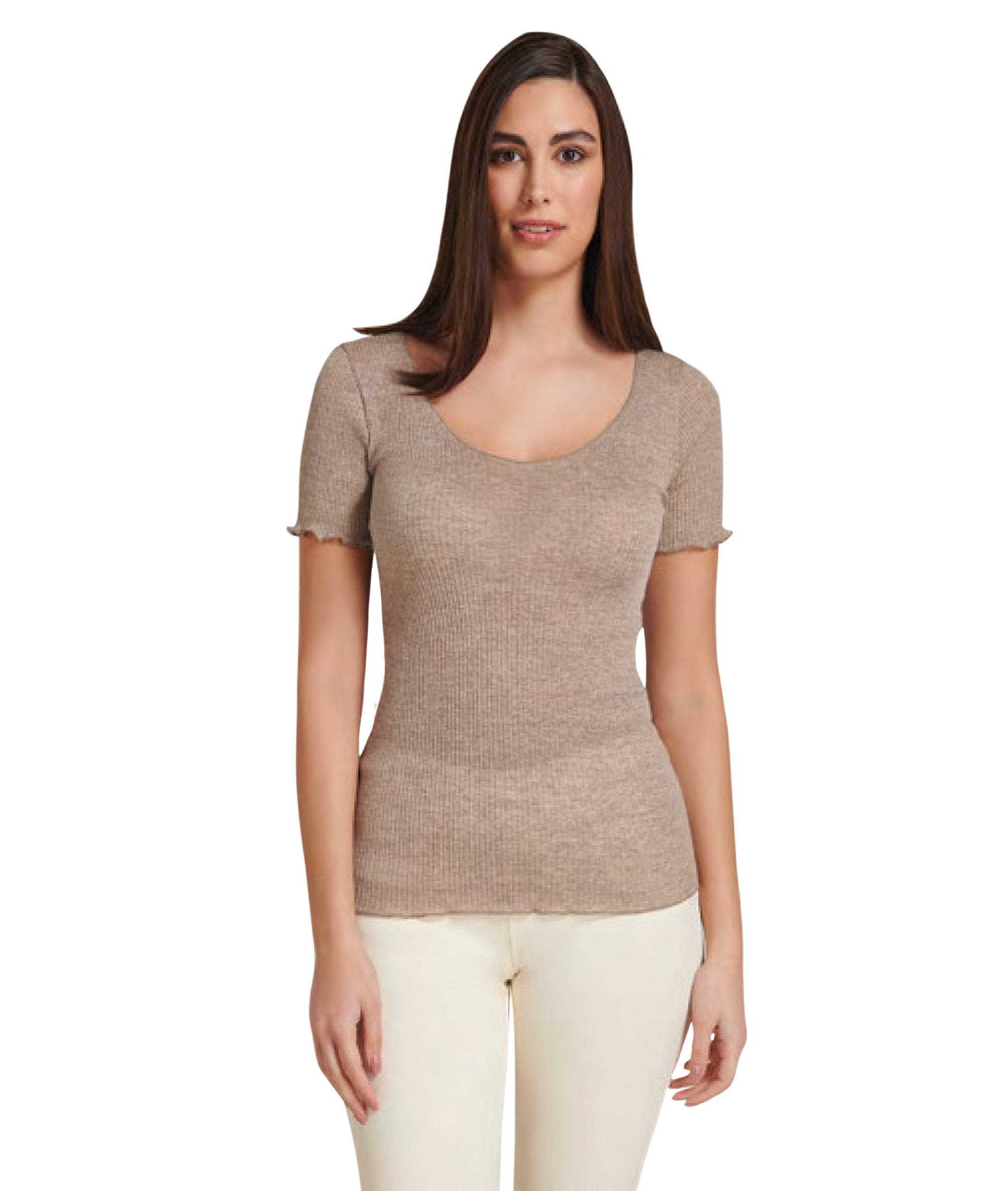 EGi Luxury Wool Silk Women's T-Shirt