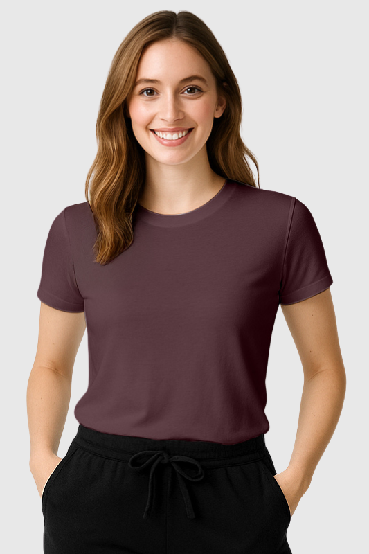 Everyday Bamboo T-Shirt Women | Chestnut
